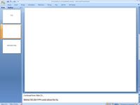 Cómo agregar una página de notas extra para una presentación de PowerPoint 2007