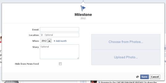 ���� - Cómo añadir y editar los hitos en tu página de negocio facebook