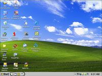 Cómo agregar aplicaciones a la barra de inicio rápido en Windows XP
