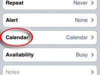 Cómo agregar las entradas del calendario de tu iPhone