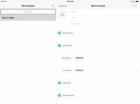 Cómo agregar contactos a su ipad
