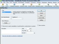 Cómo agregar elementos a tu lista de elementos QuickBooks 2011