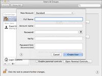 Cómo agregar nuevas cuentas de usuario a tu MacBook