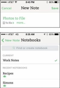 Cómo agregar imágenes a las notas de Evernote