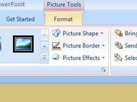 Cómo aplicar un formato de imagen en PowerPoint 2007