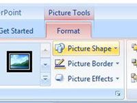 Cómo aplicar un formato de imagen en PowerPoint 2007