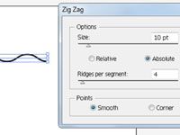 Cómo aplicar un efecto en adobe illustrator cs5