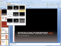 Cómo aplicar patrones de diapositivas en PowerPoint 2007