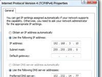 Cómo asignar una dirección IP local estática en Windows Vista