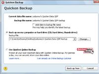 Cómo hacer copia de Quicken 2013 o 2014 archivos