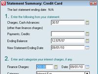 ¿Cómo equilibrar su cuenta de tarjeta de crédito en Quicken 2010