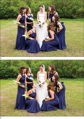 Cómo aumentar el color y ajustar la claridad en fotografía de bodas ediciones