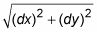El teorema de Pitágoras es la clave de la fórmula de longitud de arco.