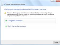Cómo cambiar una contraseña de grupo en el hogar en Windows 7