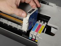 Cómo cambiar los cartuchos de impresora de inyección de tinta