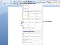 ¿Cómo cambiar el formato de la numeración en Word 2007 listas numeradas