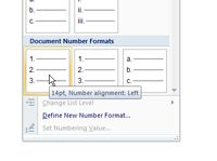 ¿Cómo cambiar el formato de la numeración en Word 2007 listas numeradas