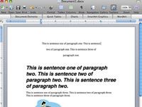 Cómo cambiar los estilos de párrafo en la palabra de documentos mac