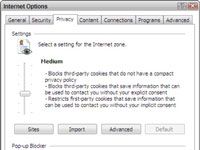 Cómo cambiar la configuración de privacidad de Internet Explorer
