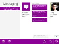 Cómo chatear a través de las ventanas 8 aplicación de mensajería