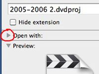 ¿Cómo elegir la aplicación que debe poner en marcha un archivo en Mac OS X Snow Leopard