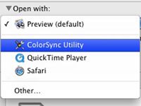 ¿Cómo elegir la aplicación que debe poner en marcha un archivo en Mac OS X Snow Leopard