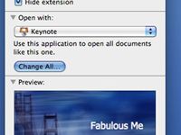 ¿Cómo elegir la aplicación que debe poner en marcha un archivo en Mac OS X Snow Leopard