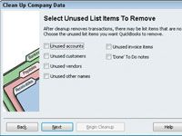 Cómo limpiar los archivos de la compañía en QuickBooks 2011