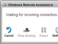 Cómo conectar a la asistencia remota en Windows Vista