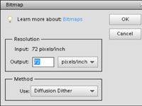 Cómo convertir imágenes a modo de mapa de bits en Photoshop Elements 11
