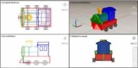 Cómo crear una plantilla de 3d en autocad 2014