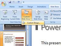 ¿Cómo crear una presentación personalizada en PowerPoint 2007