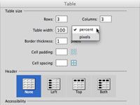 Cómo crear una tabla de datos para su sitio web