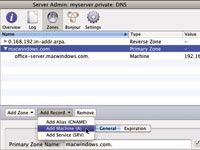Cómo crear un registro de máquina de DNS para el servidor de correo electrónico león