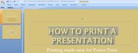Cómo crear un hipervínculo a otra presentación de PowerPoint 2007