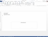 Cómo crear una plantilla de sobre de combinación de correspondencia en Word 2013