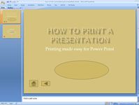 ¿Cómo crear una barra de herramientas de navegación en las diapositivas de PowerPoint 2007
