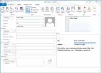 Cómo crear un nuevo registro de contacto en Outlook 2013