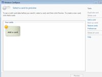 ¿Cómo crear una tarjeta de información personal con Windows CardSpace