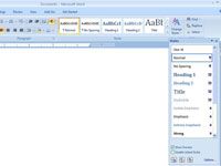 Cómo crear un estilo basado en texto con formato en Word 2007
