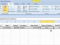 Cómo crear una tabla en Excel 2010