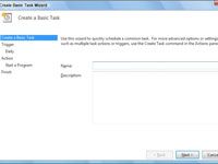 Cómo crear una tarea para enviar e-mail en el programador de tareas de Windows