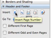 Cómo crear encabezados y pies de página en Word 2008 para Mac