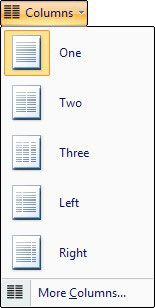 Cómo crear varias columnas en un documento de Word 2007