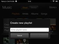 Cómo crear listas de reproducción en tu hd Kindle Fire