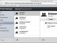 Cómo crear perfiles con servidor de león's profile manager