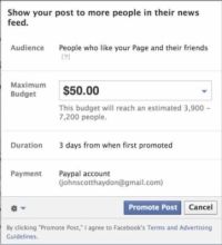 ���� - Cómo crear mensajes promovidos para comercializar en facebook