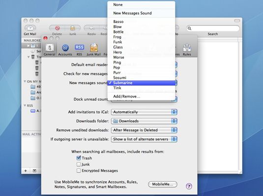 ���� - Cómo personalizar el correo manzana en Mac OS X Snow Leopard