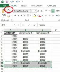 Cómo cortar y pegar en Excel 2013