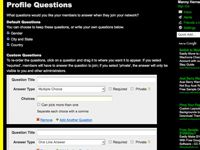¿Cómo definir su red Ning's profile questions